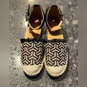 Crown Vintage Bonire2 espadrille wedge‎ sandals women’s size 7 1/2
